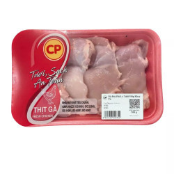 Phi lê má đùi không da CP khay 500g (1 Khay)