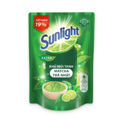 Nước rửa chén matcha trà xanh Sunlight túi 750g