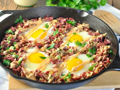 Cách làm bò xào trứng thơm ngon 