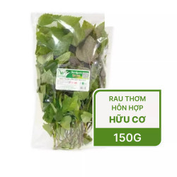 Rau thơm hỗn hợp hữu cơ VietRat gói 150g (1 Gói)