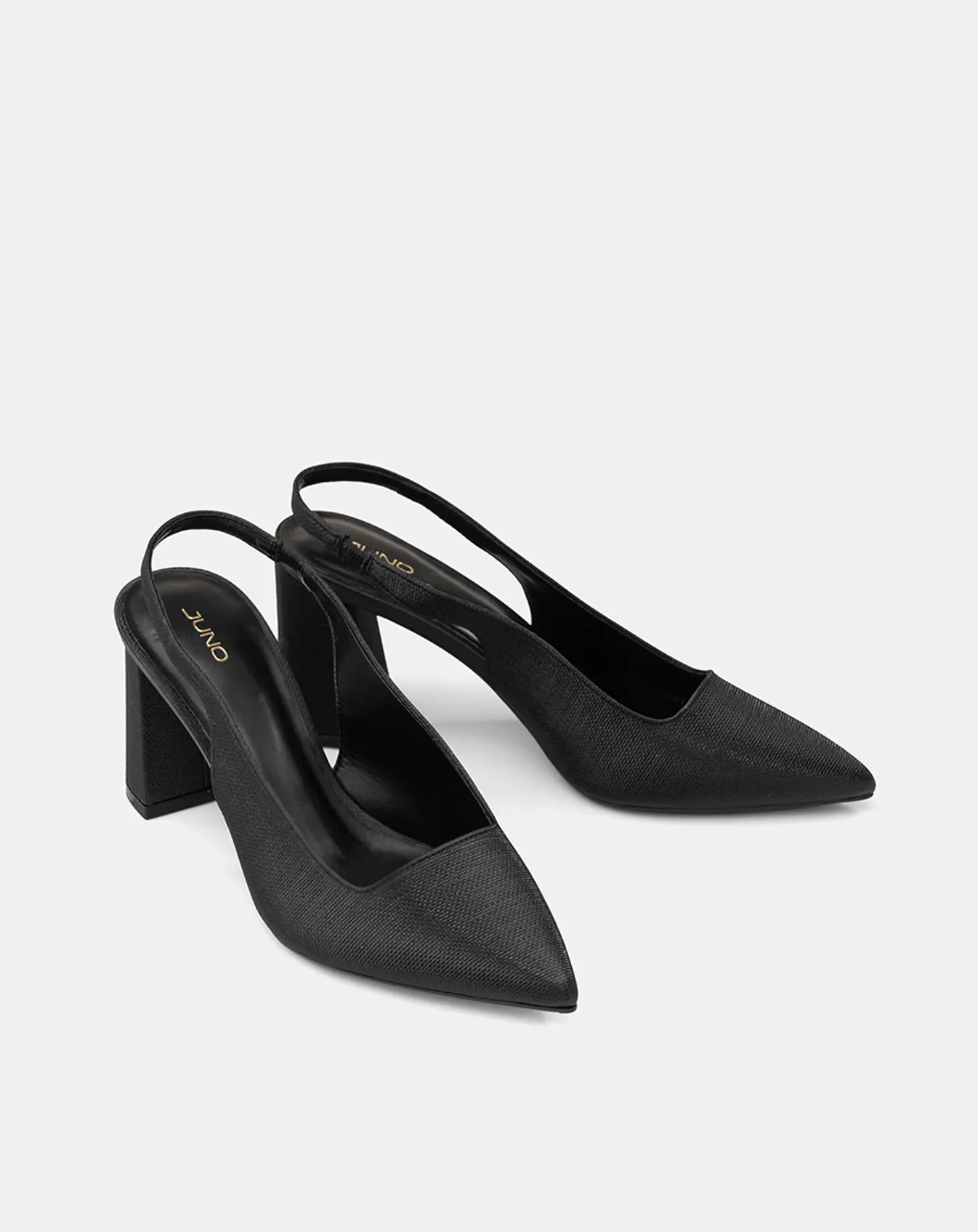 Giày Cao Gót Slingback Gót Trụ - Image 7