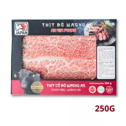 Thịt cổ bò Wagyu A5 (Chuck Roll) An Gia (250g)