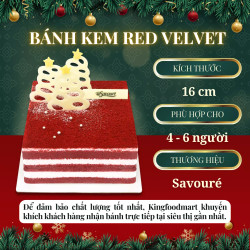 Bánh kem Red Velvet 16cm Savoure 850g (1 Cái)
