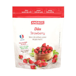 Dâu tây đông lạnh Andros hộp 300g (1 Hộp)