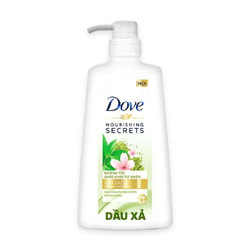 Kem xả matcha & hoa anh đào Dove chai 610g