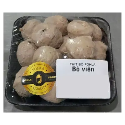 Bò viên Fohla khay 200g