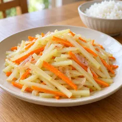 Công thức su hào xào cà rốt giòn ngọt thơm ngon cho bữa cơm nhà