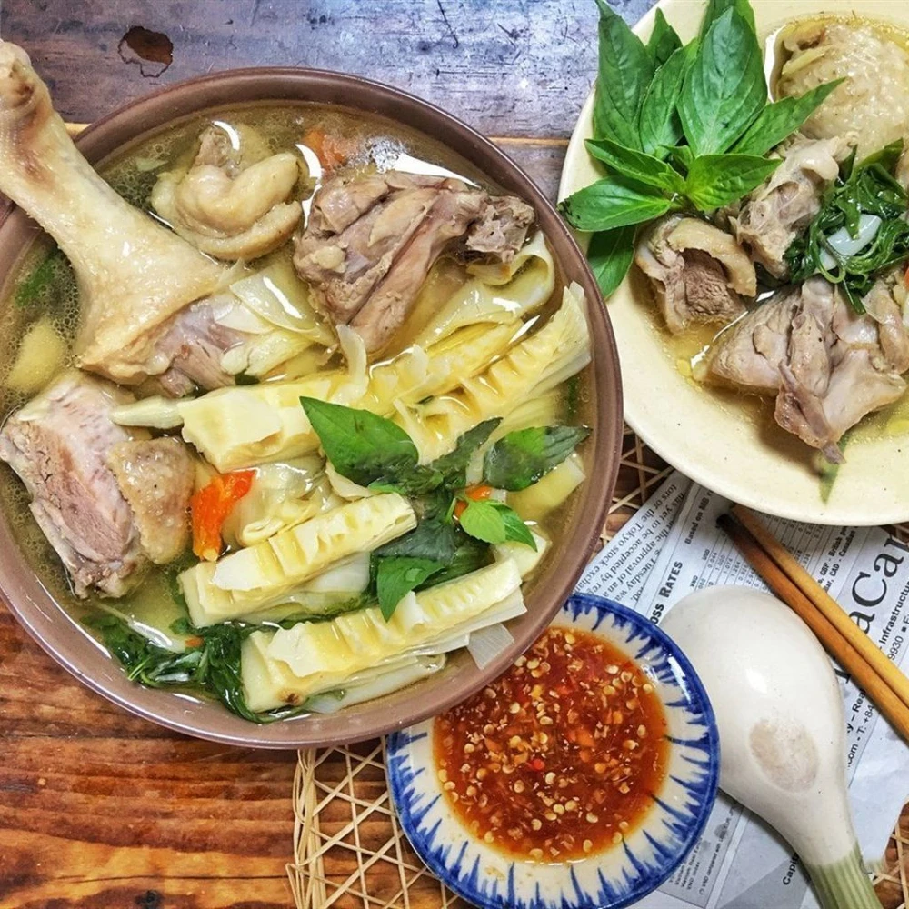 Cách nấu vịt nấu măng khô đậm đà, thơm ngon