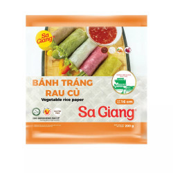 Bánh tráng rau củ Sa Giang túi 200g (1 Túi)