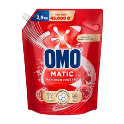 Nước giặt cửa trên sạch thơm vượt trội Omo túi 2.9kg (1 Túi)