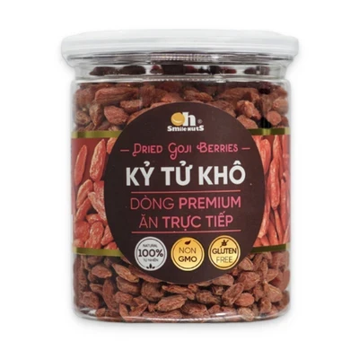 Kỷ Tử Khô - Hũ Nhựa 225g - Oh Smile Nuts
