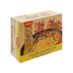 Thùng 30 gói mì xào gà cay phô mai Hàn quốc Nissin gói 72g