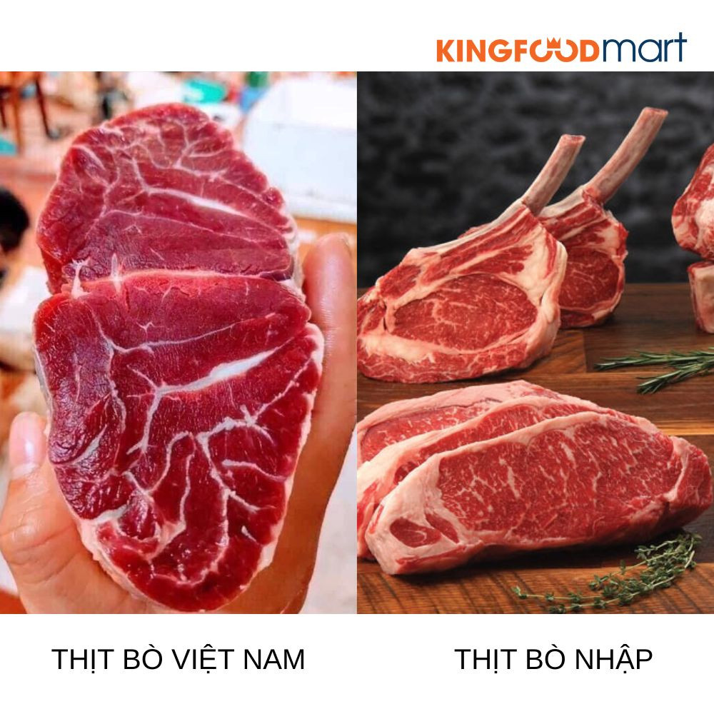So sánh thịt bò Mỹ và Việt Nam: Từ kết cấu đến hương vị