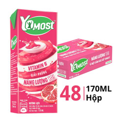 Sữa chua uống lựu Yomost hộp 170ml (48 Hộp)