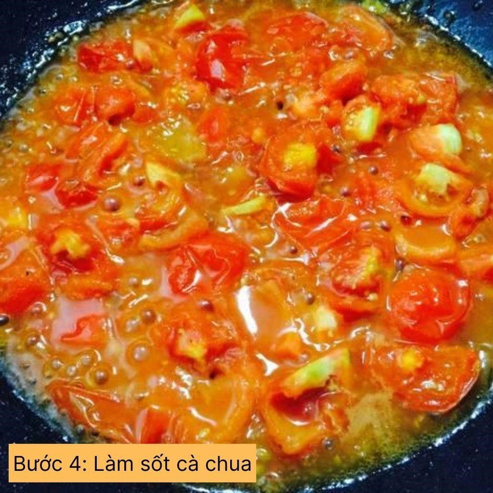 làm sốt cà chua