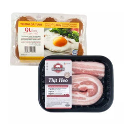 Combo thịt kho trứng 1