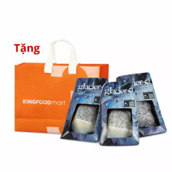 Set 3 gói Cá răng cưa (cá tuyết) cắt miếng đông lạnh Food Source gói 150g