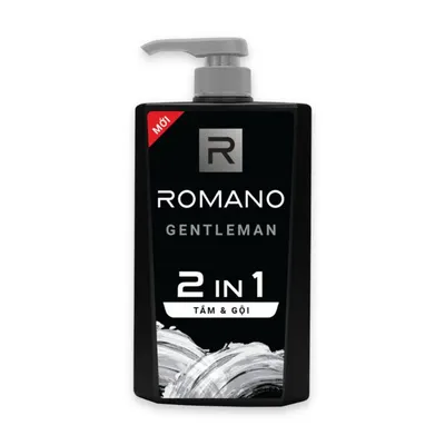 Sữa tắm gentleman chai Romano chai 650g