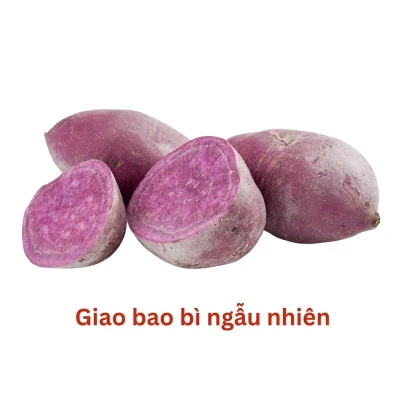 Khoai lang tím xuất khẩu túi 500g