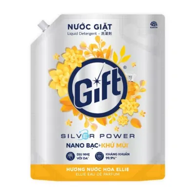 Nước giặt Gift hương nước hoa Ellie túi 3.6kg