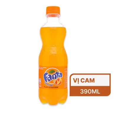 Nước ngọt Fanta vị cam chai 390ml