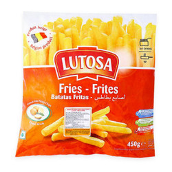 Khoai tây đông lạnh sợi lớn Lutosa gói 450g (1 Gói)