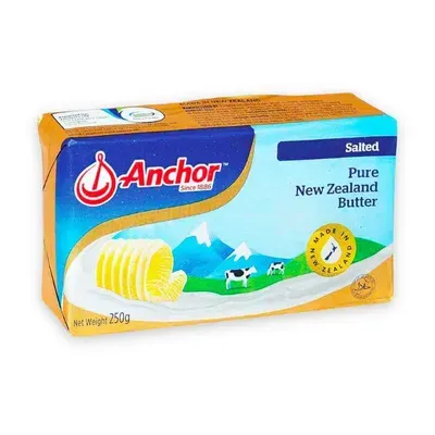 Bơ mặn Anchor khối 250g