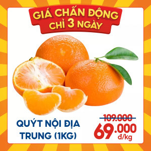 Quýt nội địa Trung (1kg)