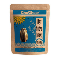 Hạt hướng dương vị dừa Chacheer gói 450g (1 Gói)