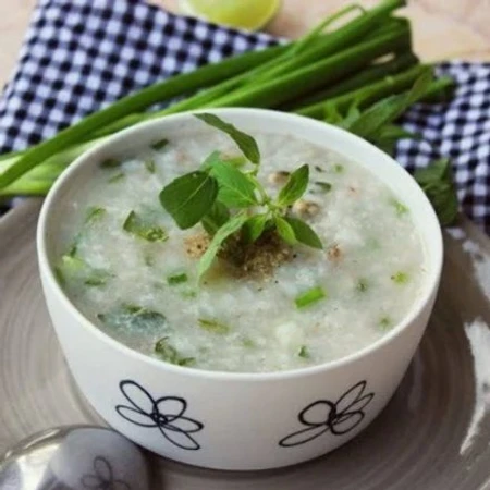 Cháo thịt bằm thơm ngon, dễ nấu tại nhà