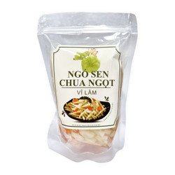 Ngó sen chua ngọt Vĩ Lâm gói 500g (1 Gói)