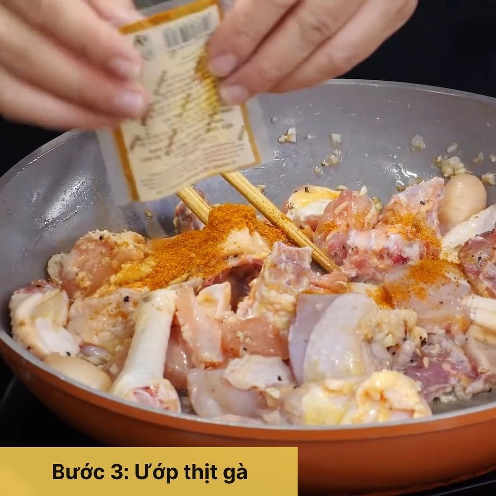 Ướp thịt gà