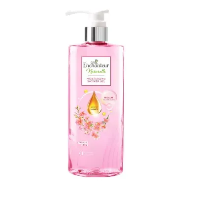 Sữa tắm dưỡng da thiên nhiên hoa iris Enchanteur chai 510g