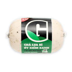 Chả lụa bì ớt xiêm xanh G gói 500g