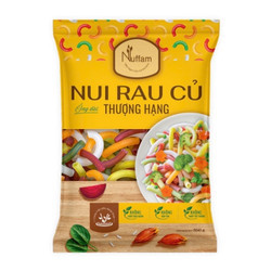Nui rau củ Nuffam gói 350g (1 Gói)