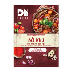 Gia vị hoàn chỉnh xốt bò kho DH Foods gói 80g (1 Gói)