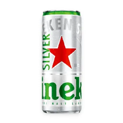Bia Silver 4% Heineken lon cao 330ml