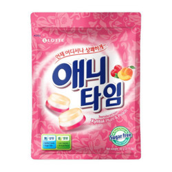 Kẹo mận đào Lotte Anytime gói 60g (1 Gói)