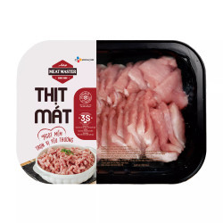 Nạc heo cắt xào Meat Master khay 400g (1 Khay)