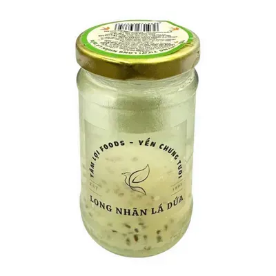 Yến chưng tươi long nhãn lá dứa Tâm Lợi hũ 100ml