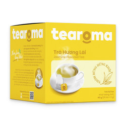 Trà hương lài túi lọc Tearoma hộp 40g