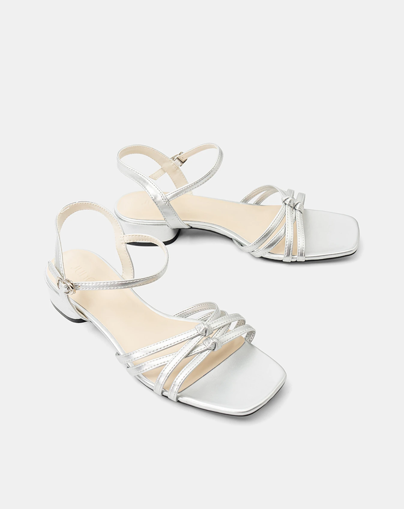 Giày Sandal Quai Phối Nút Thắt - Image 5