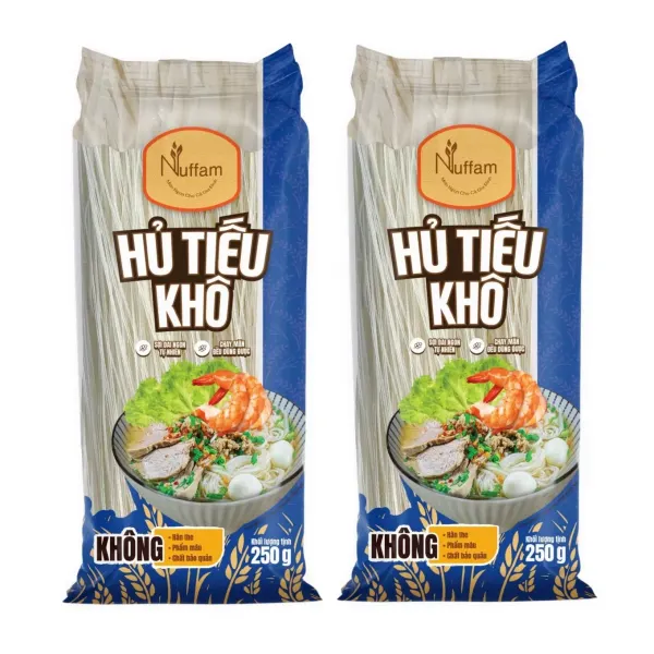 Combo 2 gói hủ tiếu Mỹ Tho Nuffam 250g