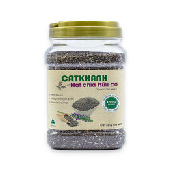 Hạt chia organic Cát Khánh hũ 500g (1 Gói)