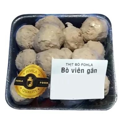 Bò viên gân Fohla khay 200g