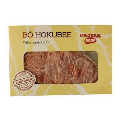 Thăn ngoại bò Úc Hokubee hộp 200g