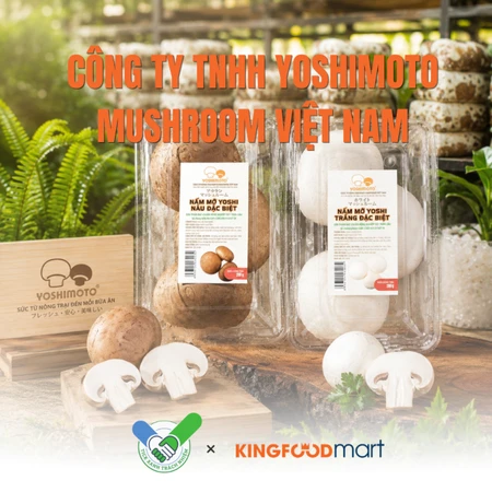 Yoshimoto Mushroom có gì đặc biệt? Vì sao đạt Tick Xanh Trách Nhiệm tại Kingfoodmart