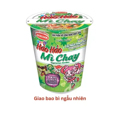 Mì chay Handy Hảo Hảo lẩu nấm thập cẩm Acecook ly 66g