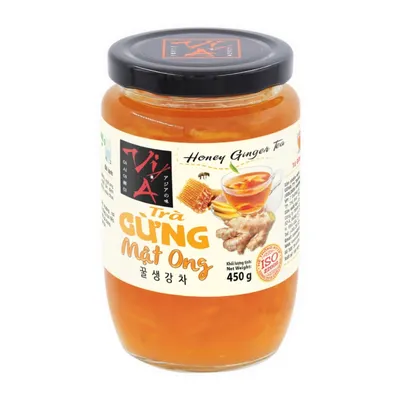 Trà gừng mật ong Vị Á hũ 450g