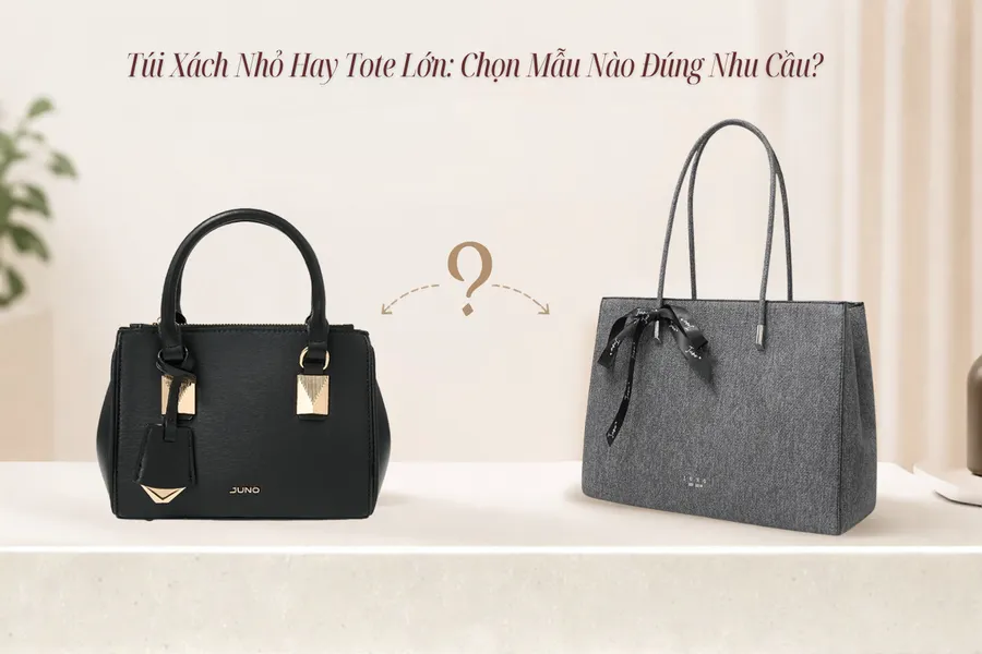 Túi Xách Nhỏ Hay Tote Lớn: Chọn Mẫu Nào Đúng Nhu Cầu?